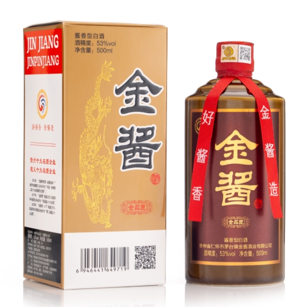 金酱酒 酱香型白酒 53度 500ml